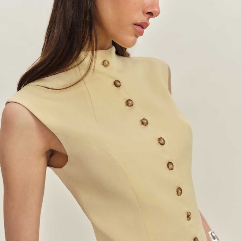 Reformation Lottie Vest View 2